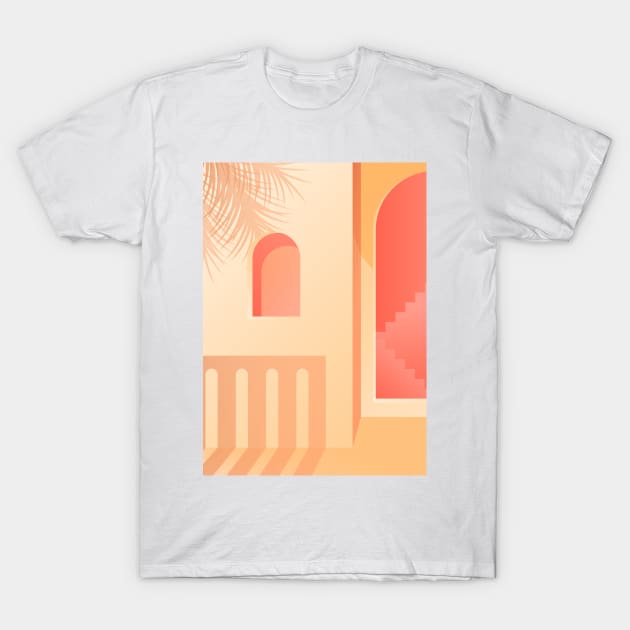 Boho travel art. Egypt, Morocco T-Shirt by GreekTavern